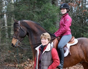 Congrats to Christie on the purchase of her new horse