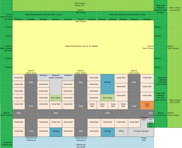 Click here for a larger view of Arena/Barn layout