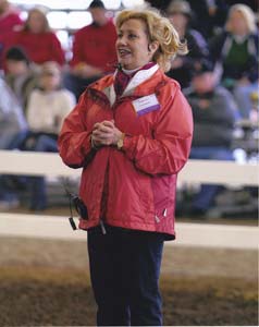 Chris as a clinician at Equine Affaire, Ohio