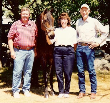 L-R:Rob McDermott, UVM Valcour, Chris McDermott, Peter Stone.